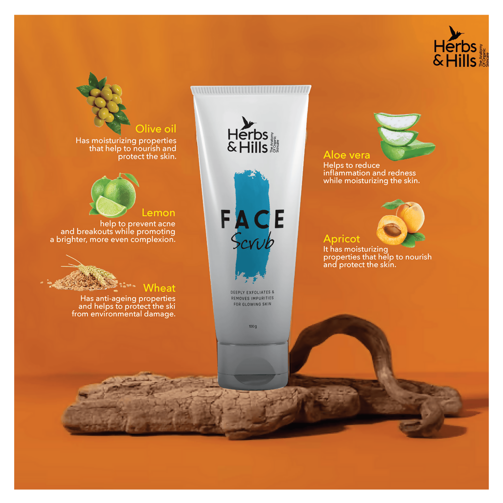Herbs & Hills Face Scrub