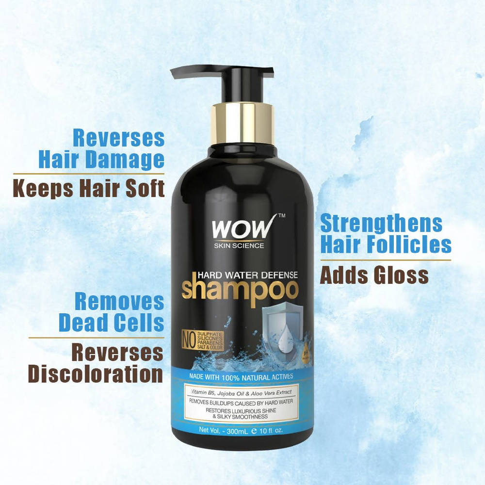 Wow Skin Science Hard Water Defense Shampoo - DrMediCart