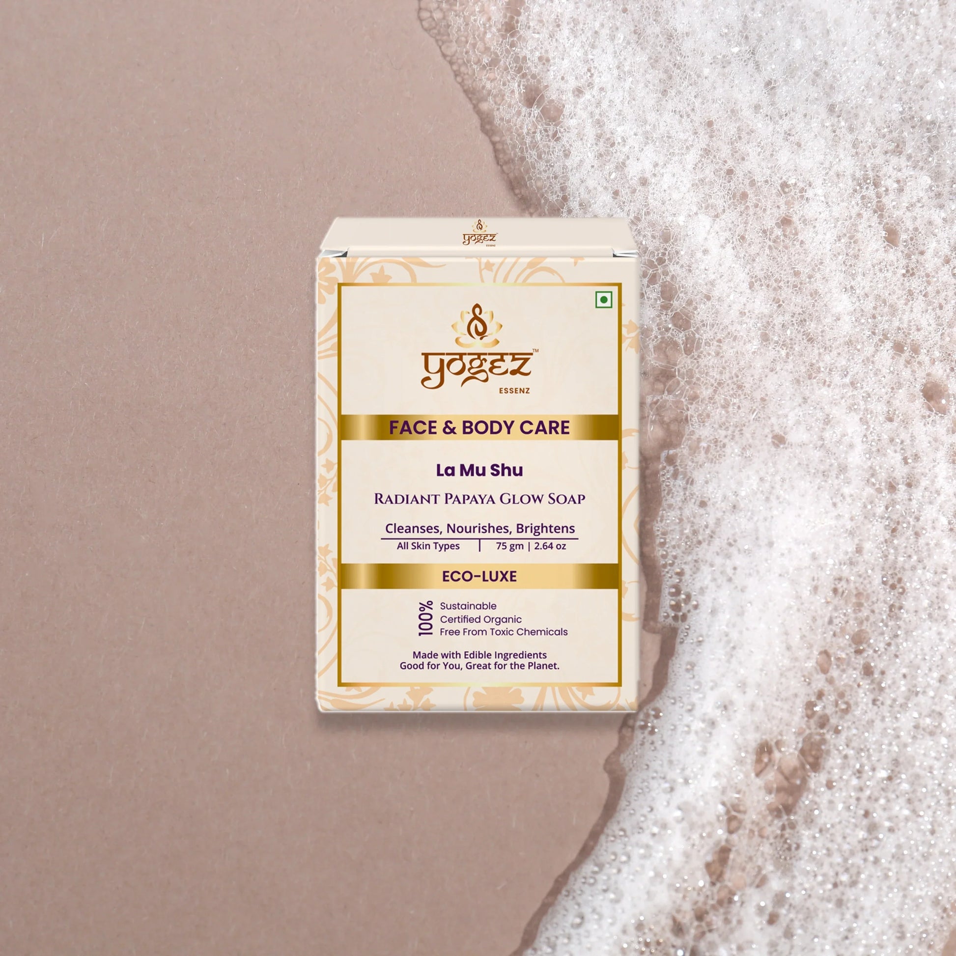 Yogez La Mu Shu Radiant Papaya Glow Soap