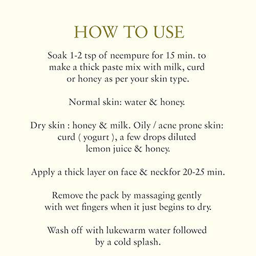 Just Herbs Neempure Arjun??utmeg Skin Purifying Neem Pack