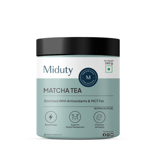 Miduty by Palak Notes Matcha Tea