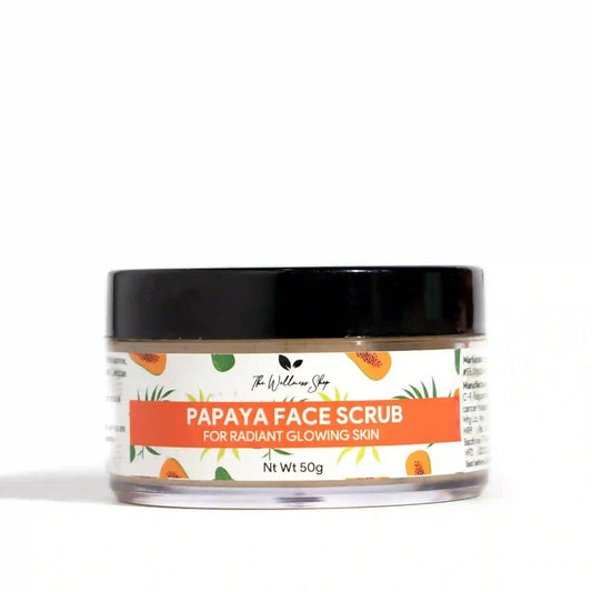 The Wellness Shop Papaya Face Scrub