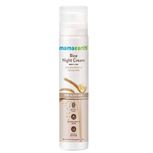 Mamaearth Rice Night Cream With Rice Water & Niacinamide