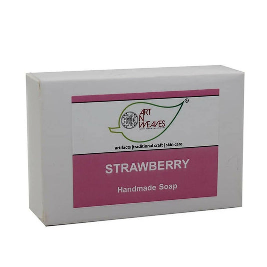 artNweaves Strawberry Handmade Soap