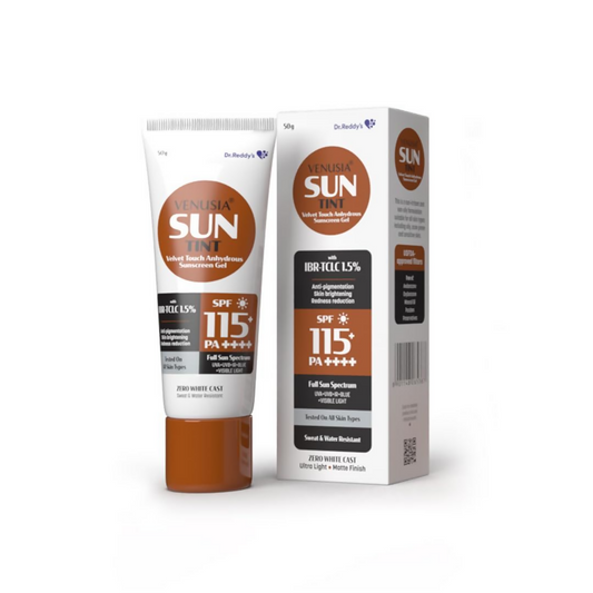 Venusia Sun Tinted Sunscreen Gel SPF 115