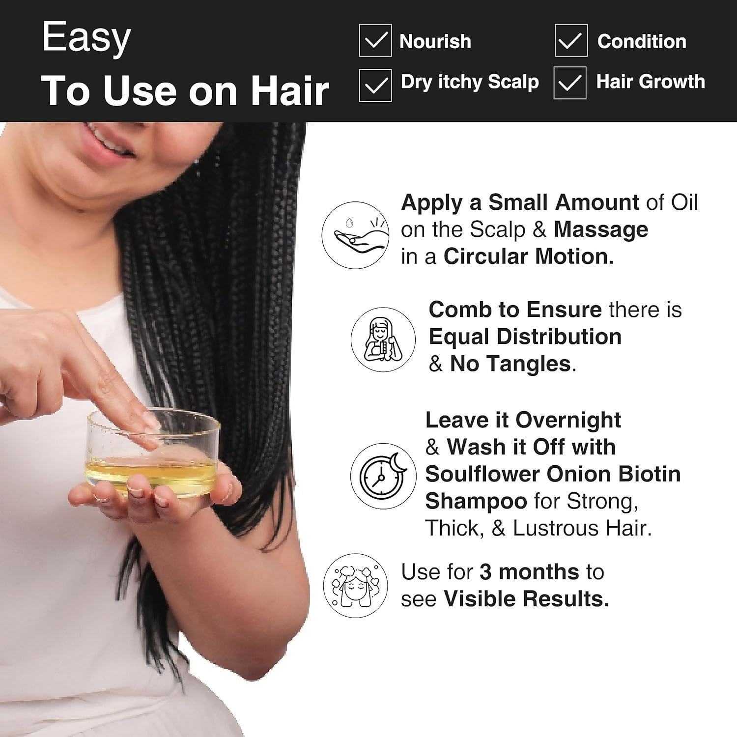 Soulflower Cold-Pressed Virgin Jojoba Carrier Oil For Hair Oil, Skincare, Face & Body