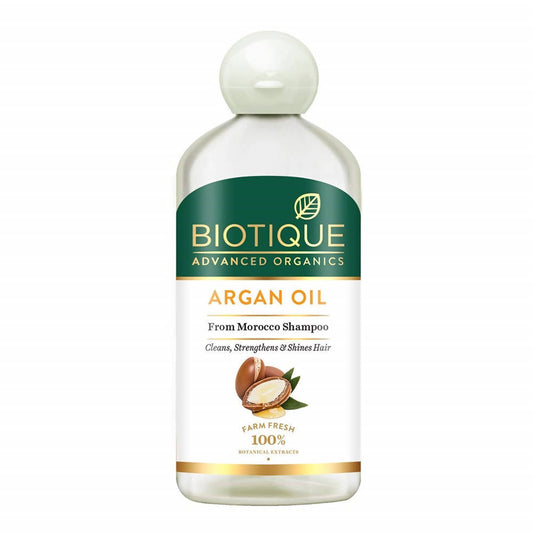 Buy Biotique Advanced Organics Argan Oil From Morocco Shampoo from DrMediCart, Ship from India to USA