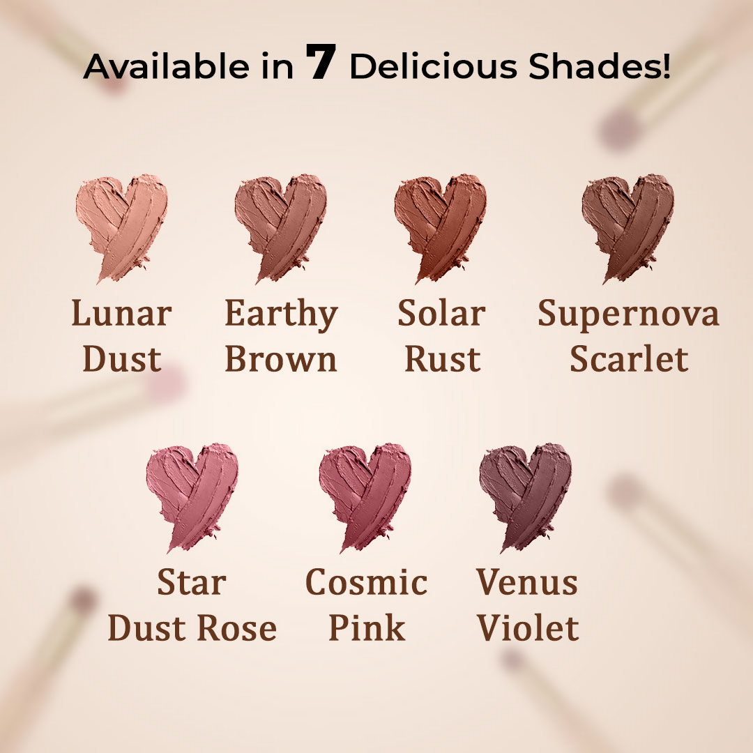 The Natural Wash Silky Matte Fusion Longstay Bullet Lipstick - Venus Violet