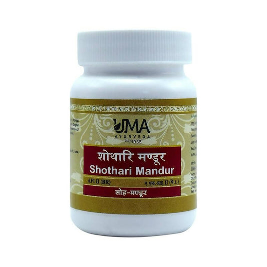 Uma Ayurveda Shothari Mandur Tablets