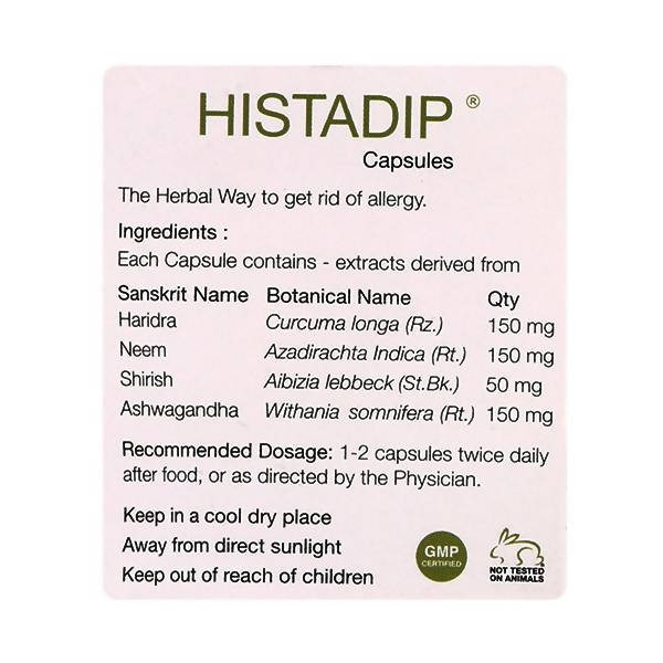 Kairali Ayurvedic Histadip Capsules