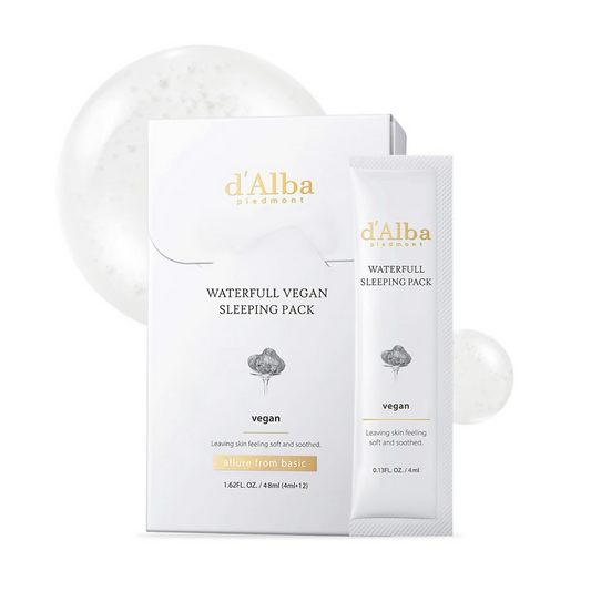 d'Alba Piedmont Italian White Truffle Waterfull Vegan Sleeping Pack