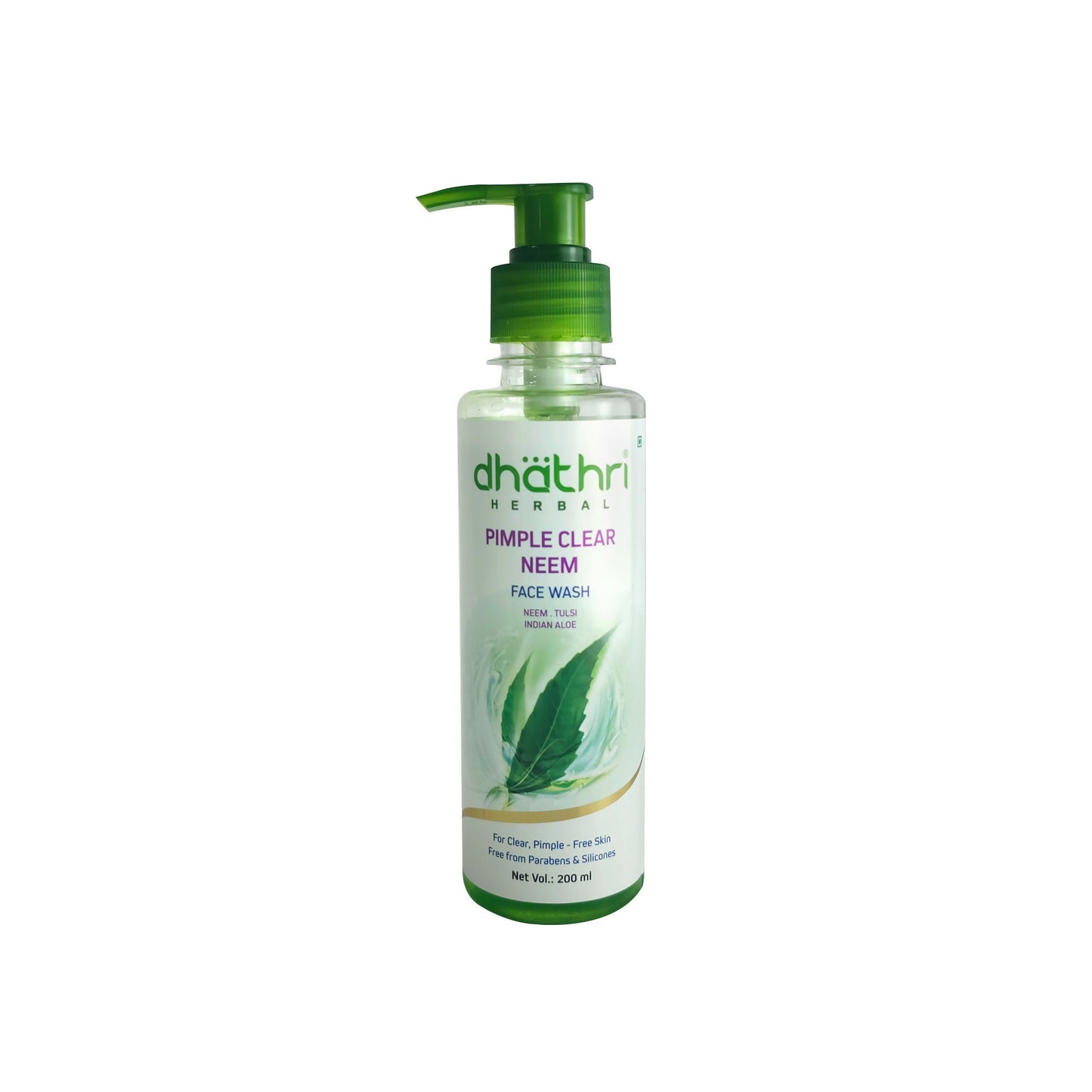 Dhathri Neem Facewash For Pimples, Reduces Acne and Cleanses Pores