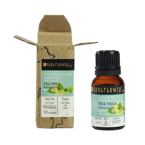 Buy Soulflower Tea Tree Essential Oil from DrMediCart, Ship from India to USA