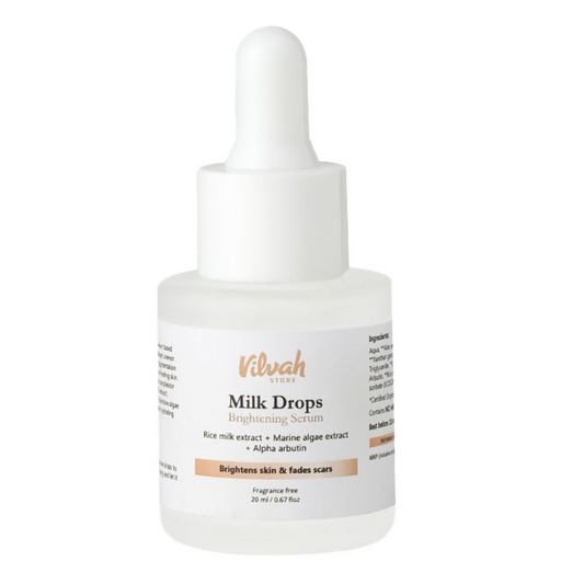 Vilvah Store Milk Drops Brightening Serum (Skin Brightening)