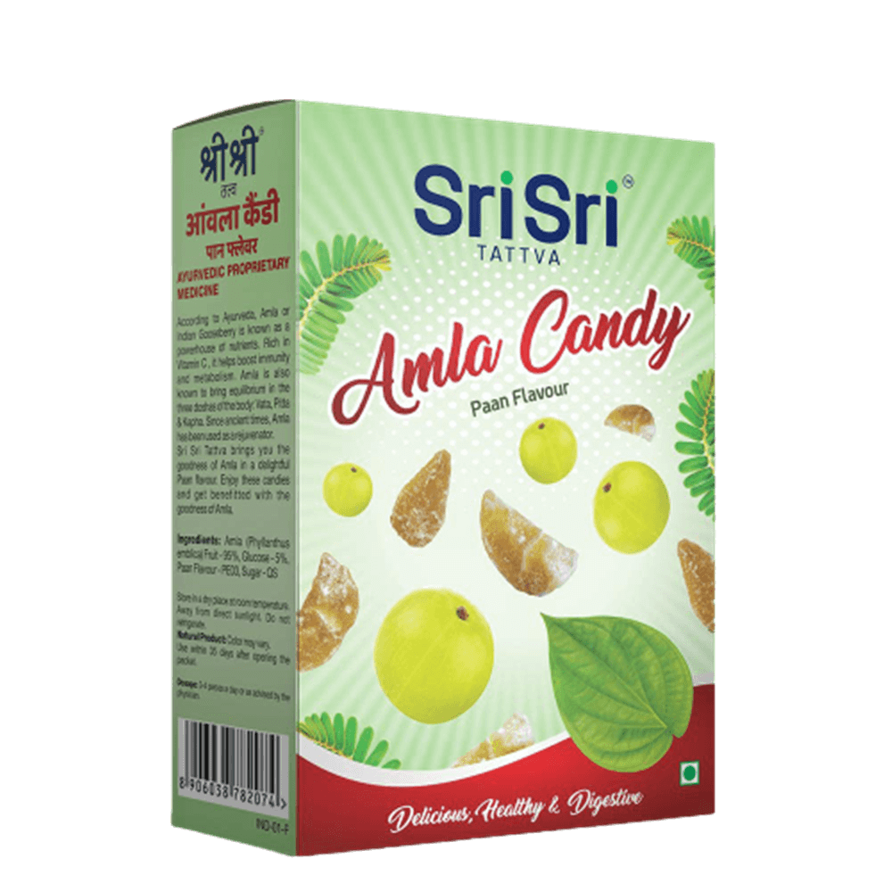 Buy Sri Sri Tattva Amla Candy Paan Flavoured from DrMediCart, Ship from India to USA