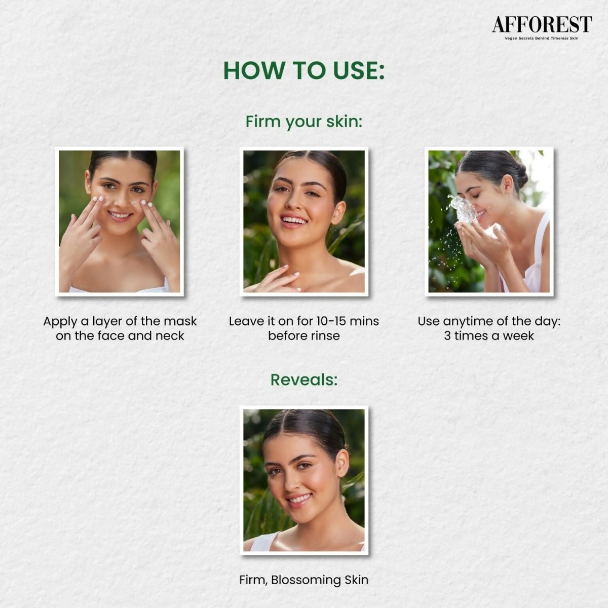Afforest Green Coffee Whipped Clay Mask