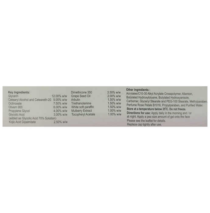 Kojivit Plus Skin Lightening & Brightening Gel