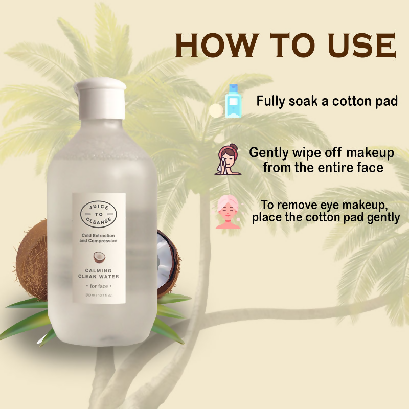 Juice To Cleanse Calming Clean Water