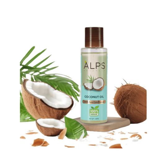 Alps Goodness 100% Natural Cold Pressed Coconut Oil For Hair & Skin