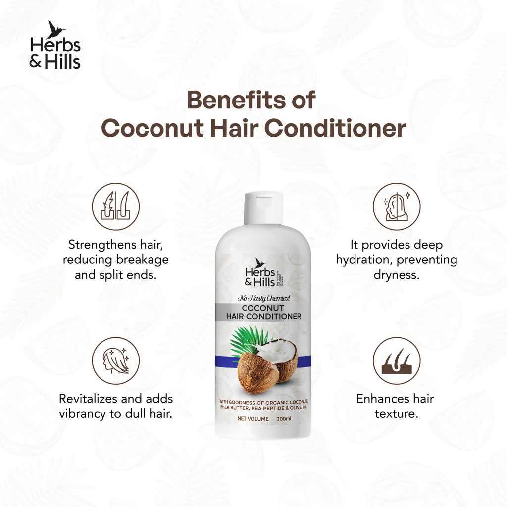 Herbs & Hills Coconut Hair Conditioner