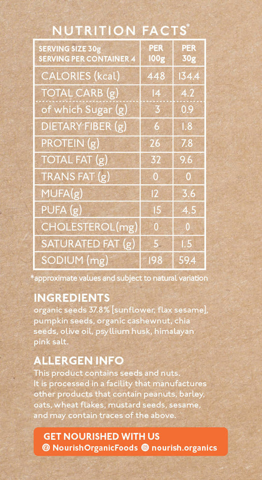 Nourish Organics Pumpkin Seed Mix
