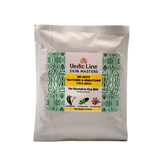 Vedic Line Skin Masters Bio White Cryo Mask for Normal to Dry Skin