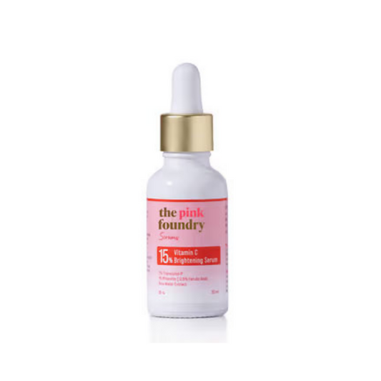 The Pink Foundry 15% Vitamin C Brightening Serum