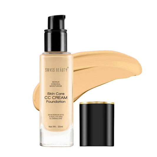 Swiss Beauty Skin Care CC Cream Liquid Foundation - 5 Pale Medium