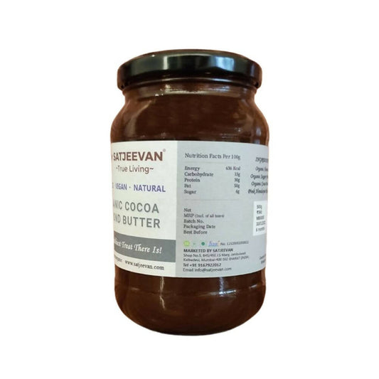 Satjeevan Organic Cocoa Almond Butter
