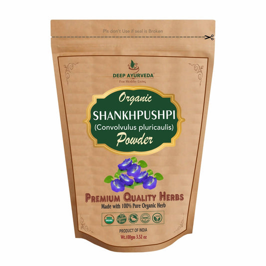 Deep Ayurveda Organic Shankhpushpi Powder