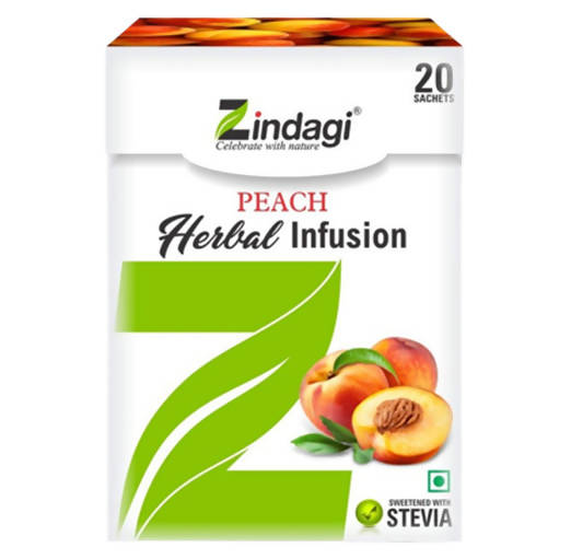 Zindagi Peach Herbal Infusion Sachets