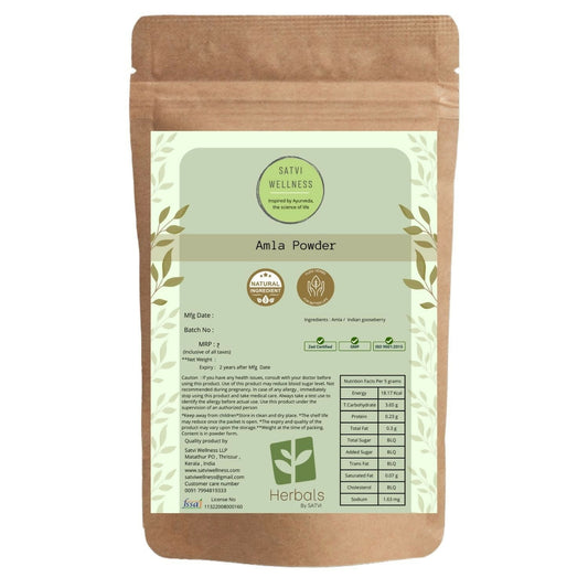 Satvi Wellness Amla Powder | Indian Gooseberry