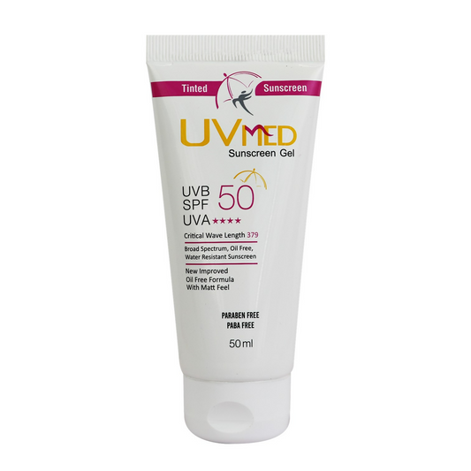 Uvmed Tinted Sunscreen Cream SPF 50
