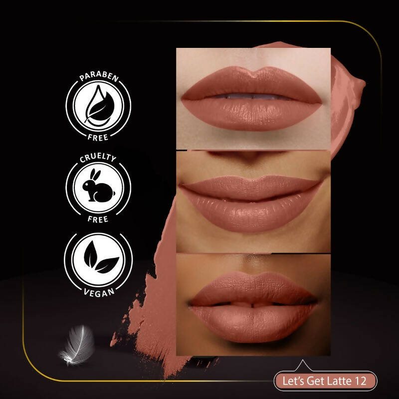 Faces Canada Comfy Matte Creme Lipstick - Let’s Get Latte 12