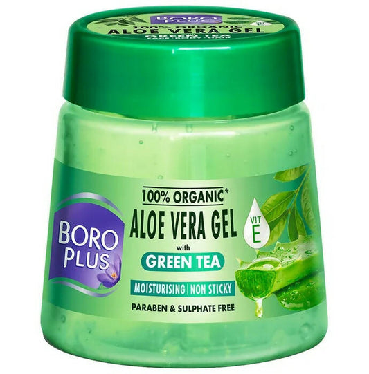 Emami Boroplus 100% Organic Aloe Vera Gel with Green Tea