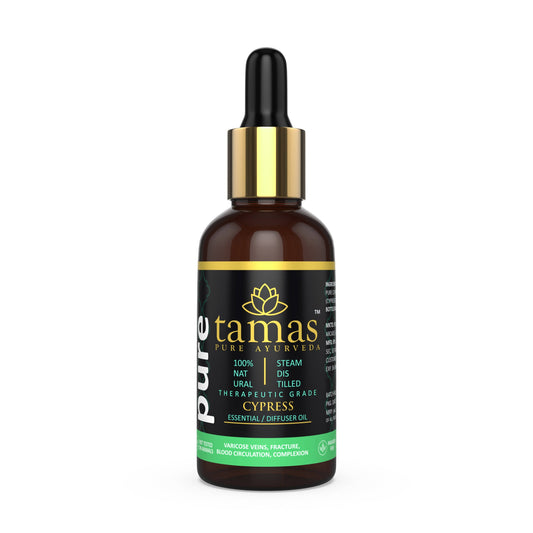 Buy Tamas Pure Ayurveda 100% Natural Cypress Essential Oil from DrMediCart, Ship from India to USA