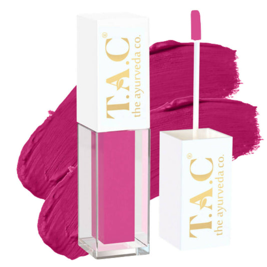 TAC - The Ayurveda Co. Liquid Matte Pink Flatter Lipstick
