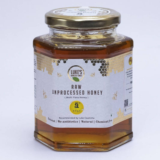 Buy Adya Organics Raw Unprocessed Honey from DrMediCart