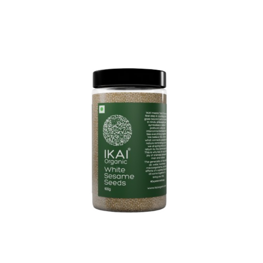 IKAI Organic White Sesame Seeds