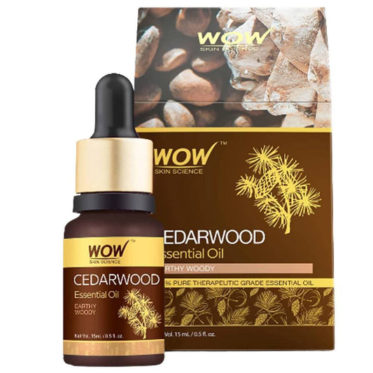 Buy Wow Skin Science Cedarwood Essential Oil from DrMediCart, Ship from India to USA