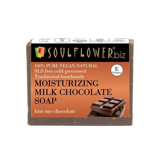 Buy Soulflower Moisturizing Milk Chocolate Handmade Soap from DrMediCart, Ship from India to USA
