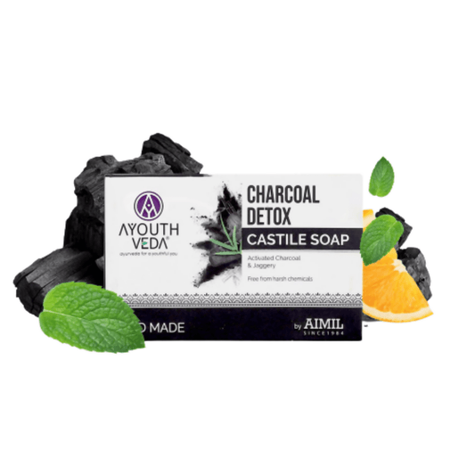 Ayouthveda Charcoal Detox Castile Soap