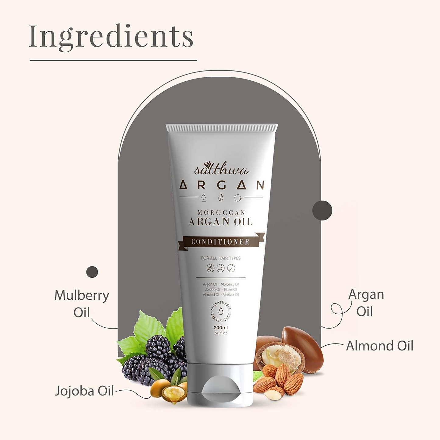 Satthwa Moroccan Argan Oil Conditioner