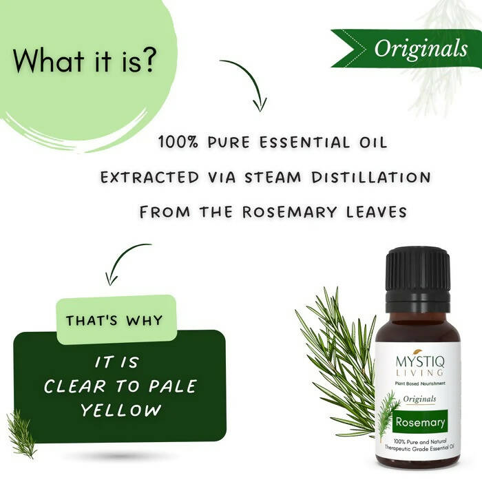 Mystiq Living Originals Rosemary Essential Oil