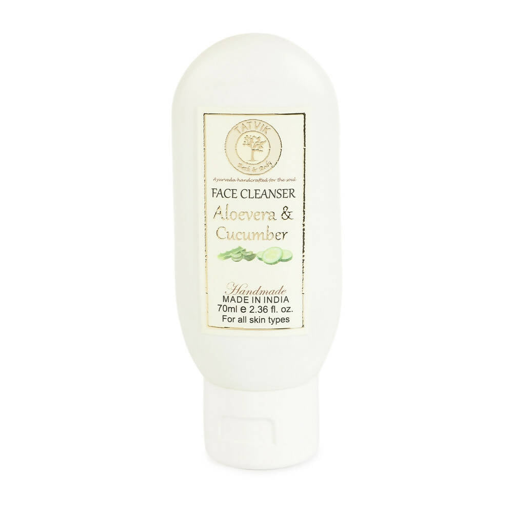 Buy Tatvik Ayurveda Aloevera & Cucumber Face Cleanser from DrMediCart, Ship from India to USA