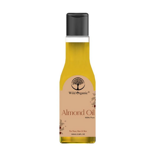 Wild Organic Cold Pressed Almond Hair Oil