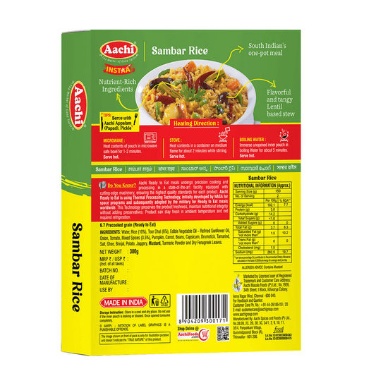 Aachi Instant Sambar Rice