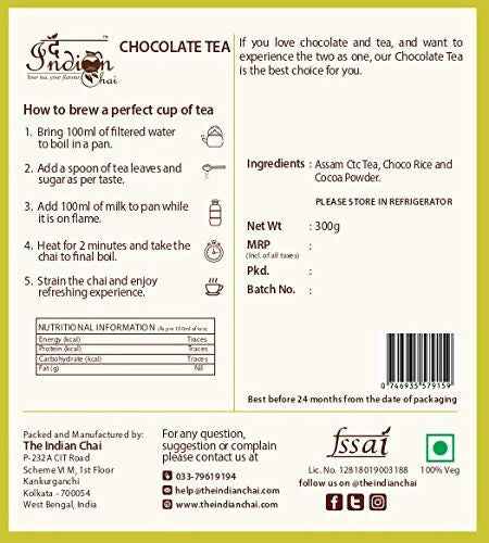 The Indian Chai - Chocolate Tea