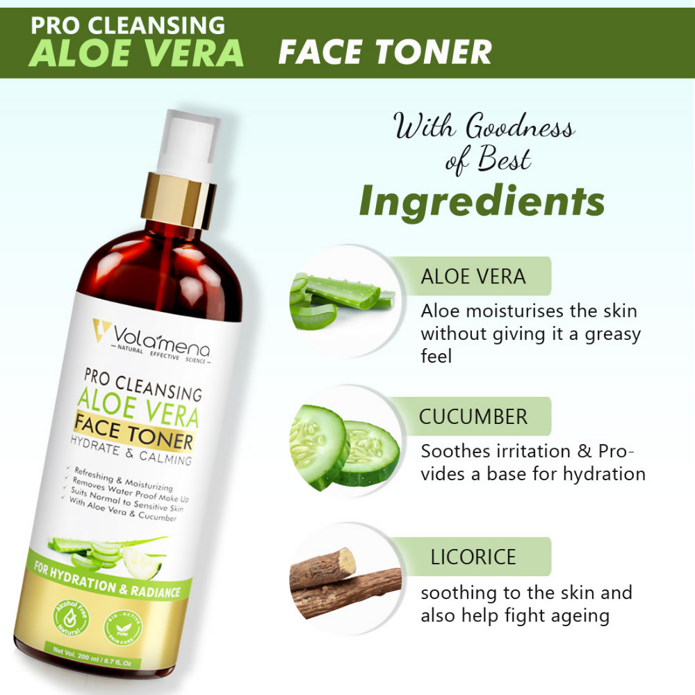 Volamena Pro Clearing Aloe Vera Face Toner