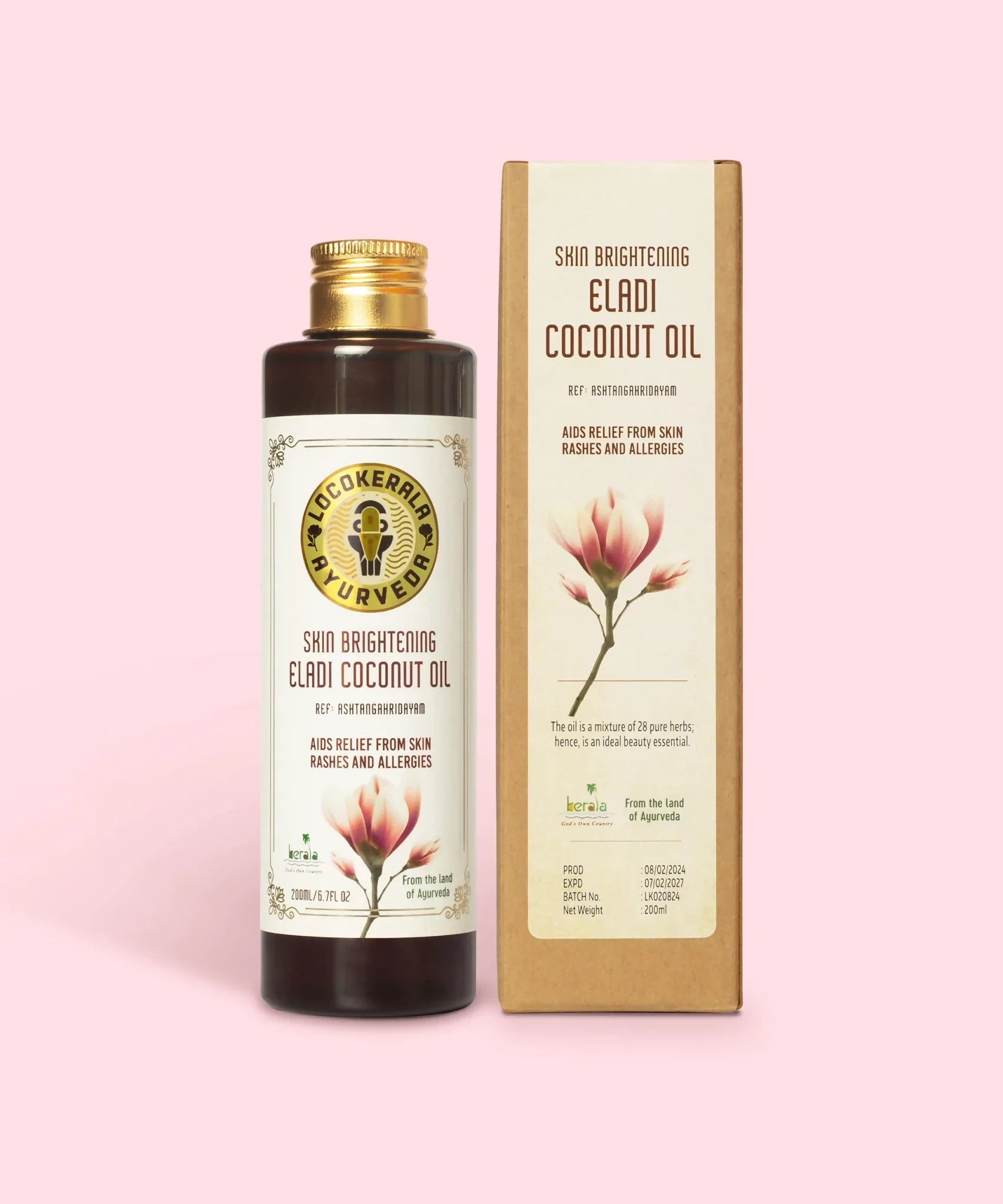 LocoKerala Eladi Coconut Oil – Your Path to Luminous Skin